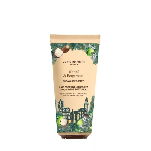 Vyživujúce telové mlieko - Karité & bergamot