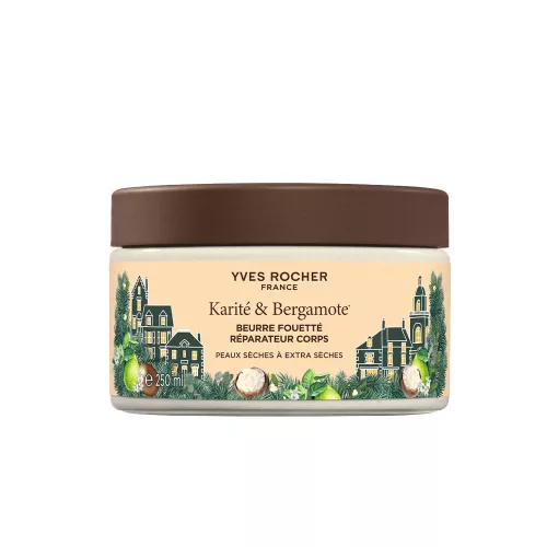 Telové maslo pre veľmi suchú pokožku - Karité & bergamot