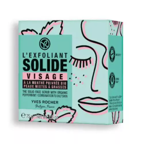 Tuhý peeling na tvár