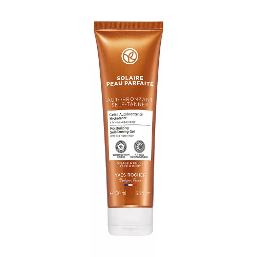 Hydratačný samoopaľovací gél