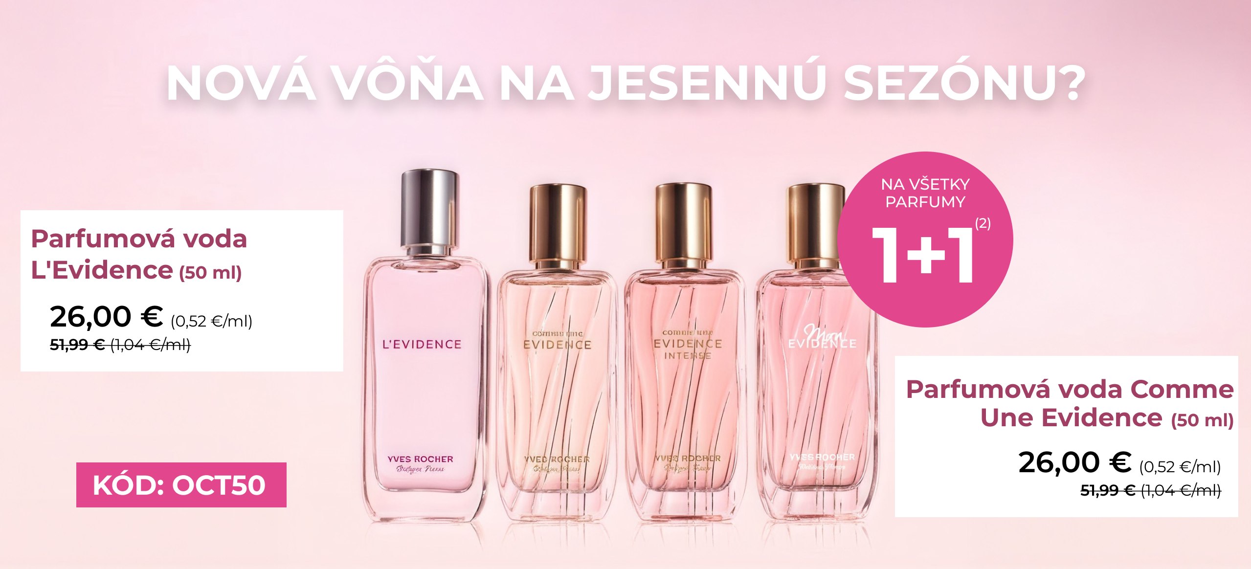 Nová vôňa na jeseň – parfumy